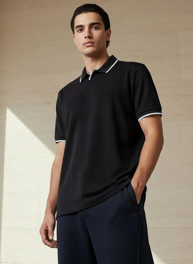 كابا Kappa Men Pique Detail Polo T-shirt